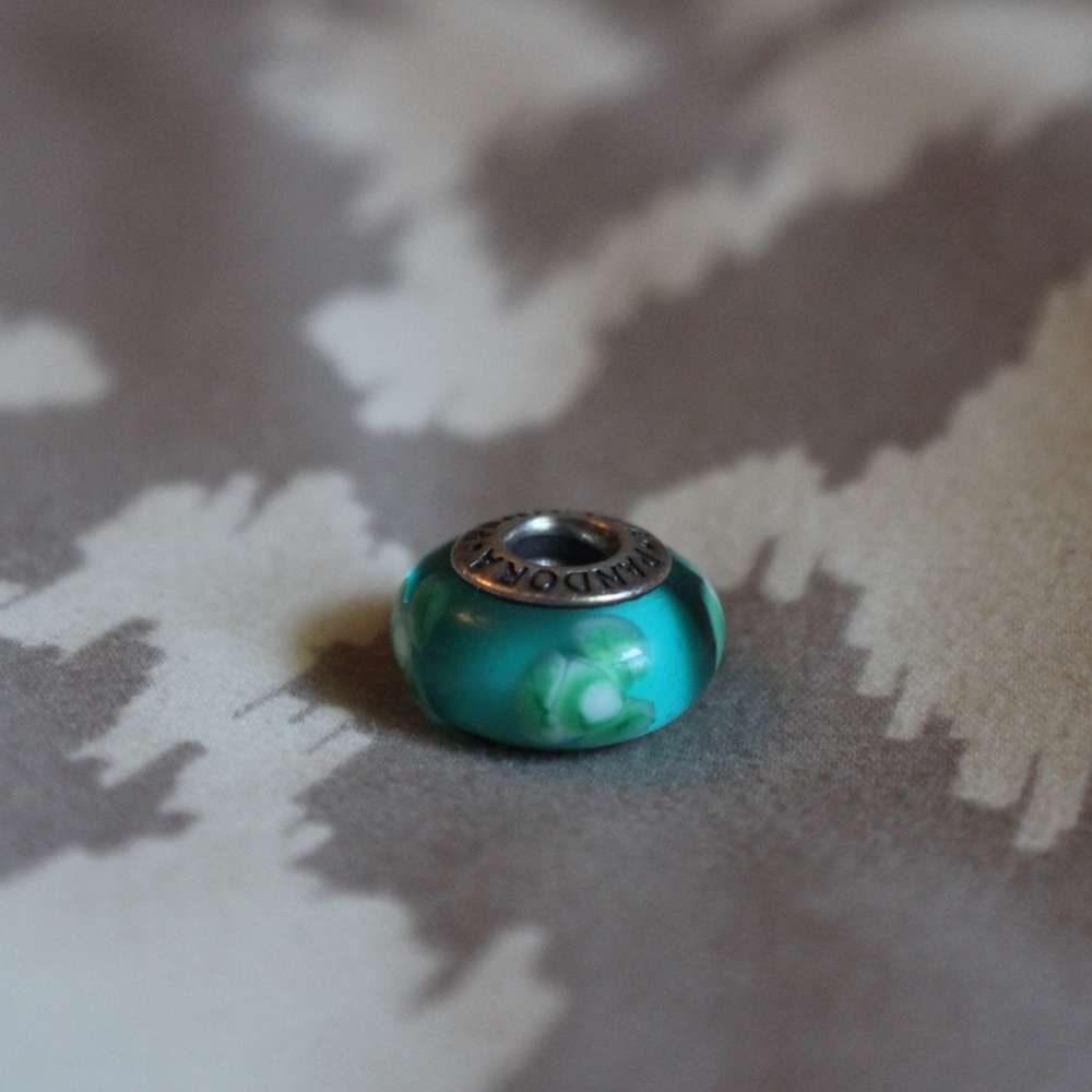 Authentic Pandora Murano Flowers for You Charm